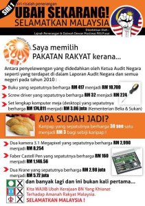 Ubah Sekarang! Selamatkan Malaysia